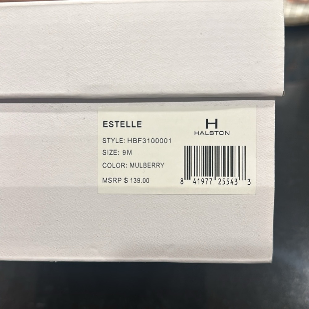 H by Halston leather block heels - Picture 8 of 9